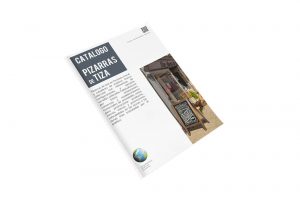 Pizarras de tiza catálogo 2019