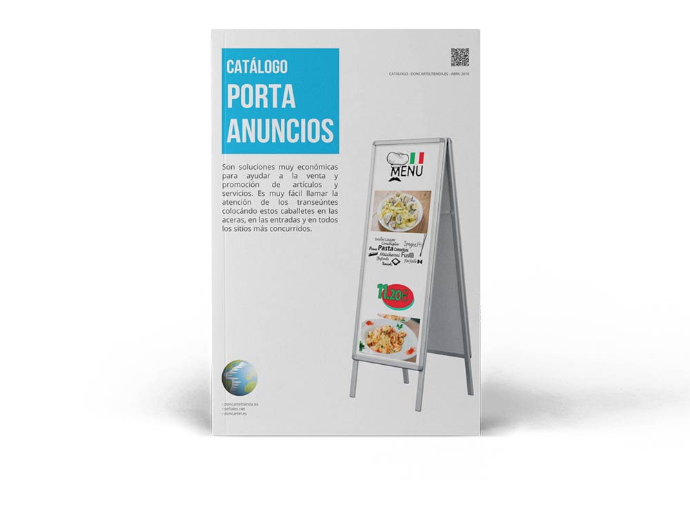 Porta anuncios catálogo 2019