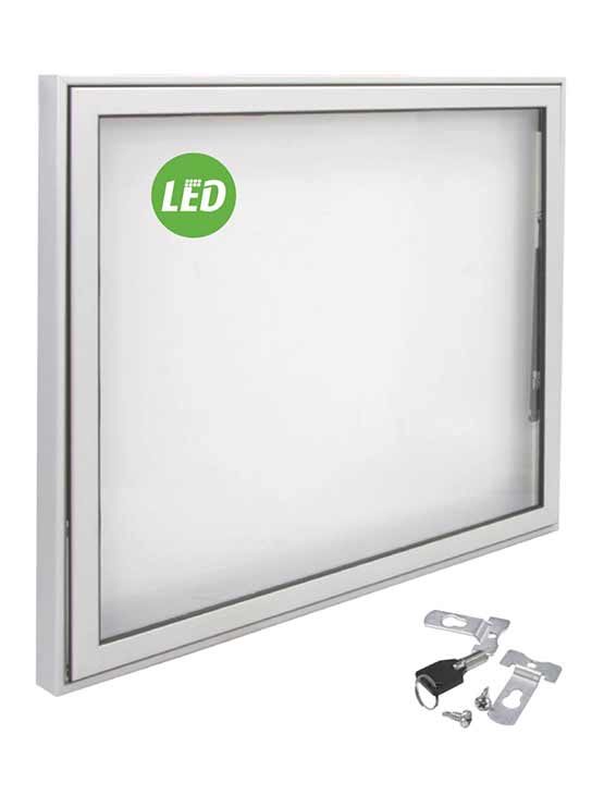 Tablón de Anuncios Led detalle