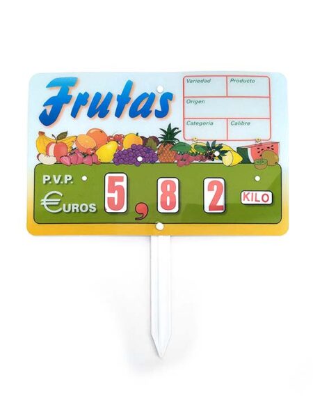 Cartel Fruta Canada Paleta