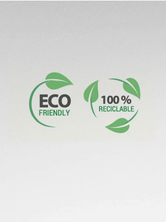 Cesta con ruedas para autoservicio, eco-friendly, 100% reciclable