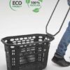 Cesta de plástico con ruedas para autoservicio (9+1 GRATIS)