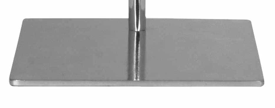 Soporte para bolsos sobremesa detalle pie