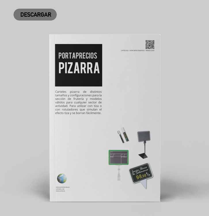 descargar catálogo portaprecios pizarra 2020