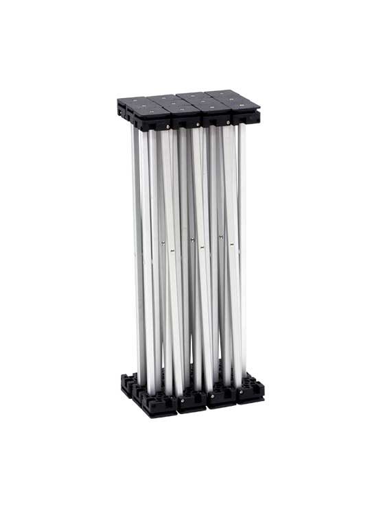 Mostrador Grande Curvo plegable