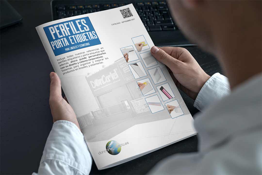 Portaetiquetas y perfiles catálogo 2021
