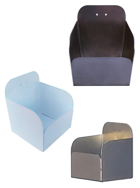 soporte para gel blanco, negro o inox