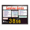 Portaprecios pescadería UVI Rotulado personalizable con tu logo