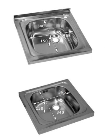 Cubas cuadradas para soldar, fabricadas totalmente en acero inox