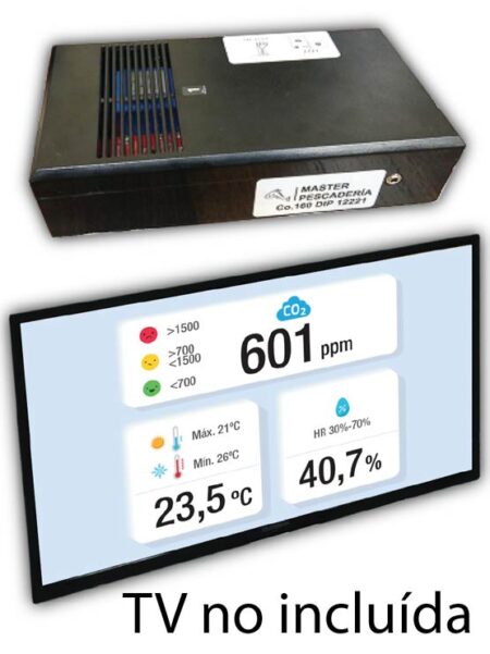 Módulo a TV temperatura-humedad adaptado a nuevo RD 14/2022