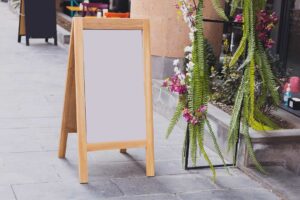 Caballetes Publicitarios para Eventos Especiales