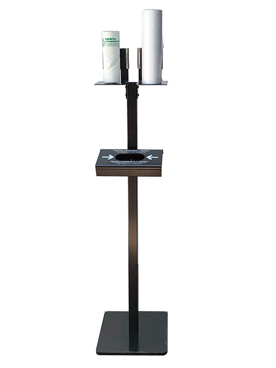 Dispensador de Guantes y Bolsas para Frutería